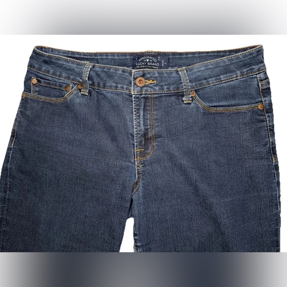 Lucky Brand Womens Jeans 10 30 Lolita Skinny Low Rise Denim Blue Y2K 31x28 - Picture 6 of 7